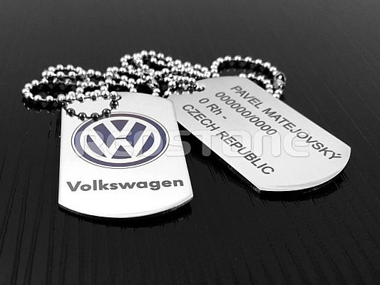 Vojenské známky VOLKSWAGEN